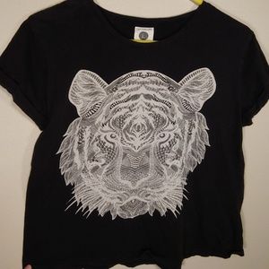 White Tiger womens t shirt